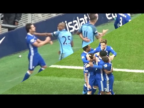 FABREGAS VS FERNADINHO FIGHT! MANCHESTER CITY 1 - 3 CHELSEA [VLOG]