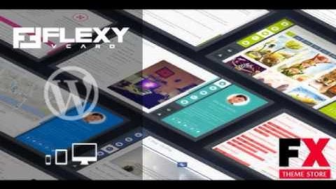 Preview FlexyVcard - Responsive vCard WordPress Theme TFx