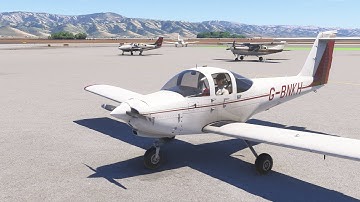 First look at GA aircraft in the Alpha of SayIntentions.AI Living World in Flight Simulator 2024