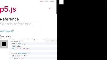 Listening for Keyboard input in p5js