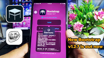 New Bootstrap update v1.2.7 is out now | Working on iPhone 14/13/12/11 Pro, Pro Max and below
