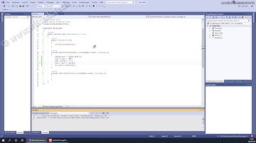 C# Tutorial deutsch Teil 2 Variablen verwenden string, char, int, double | Texte zusammensetzen