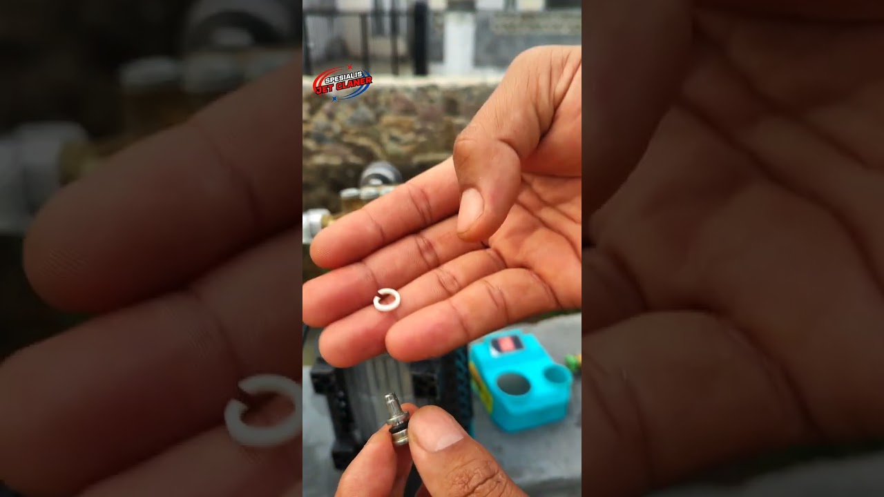 PERBAIKAN JET CLEANER YANG SEMBURANNYA LEMAH DAN TIDAK MAU SEDOT AIR DARI BAK