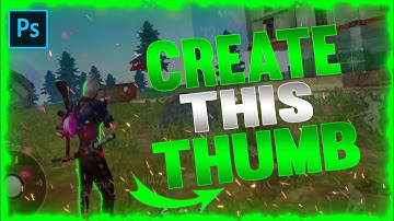 How to make Thumbnail for Free Fire in Photoshop || TB ||