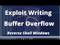 Exploit Writing | Buffer Overflow | Reverse Shell Windows 10