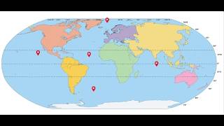 The world: continents and oceans