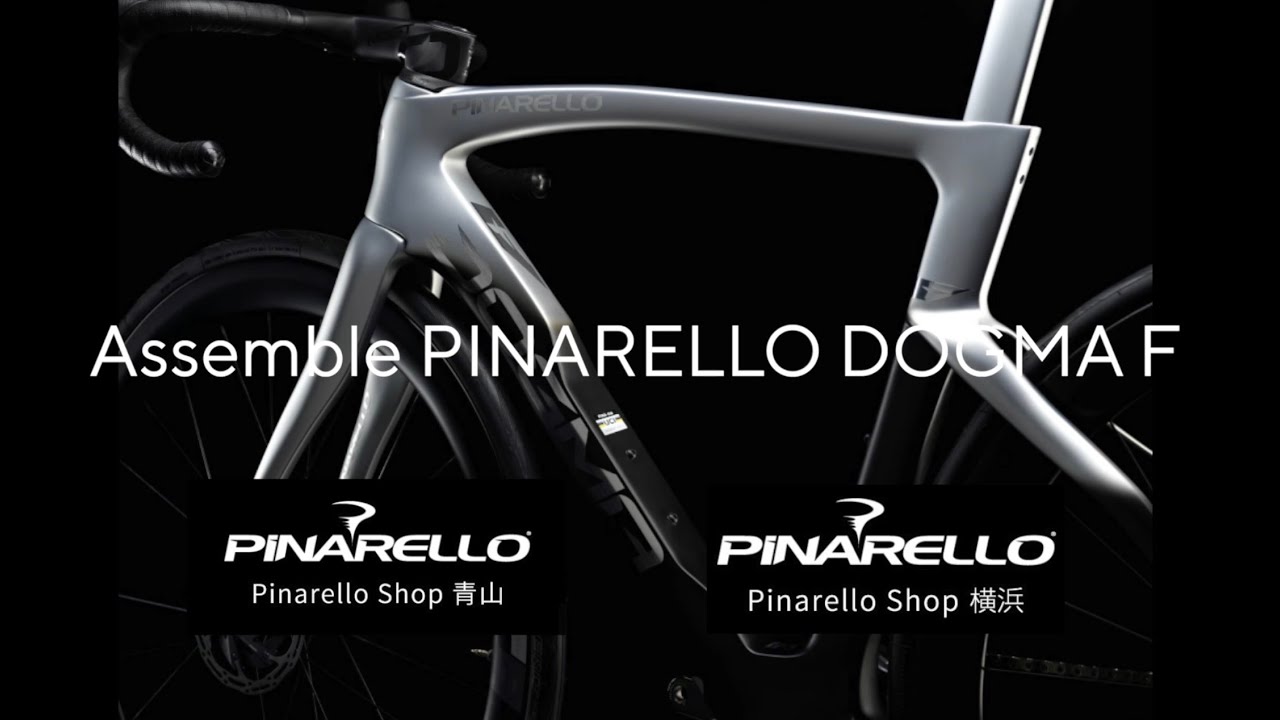 PINARELLO DOGMA フレームセット⚠️説明欄⚠️ Assembling PINARELLO DOGMA F【ピナレロ横浜】 - YouTube