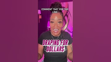 Attract Premium Clients to Your Draping Business | Free Webinar Comment "d4d" for link to register