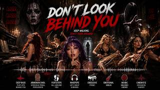 DON’T LOOK BEHIND YOU | “Too Late.” | White Inside Black