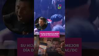 ¡Sorprendió a sus padres con entradas de AC/DC!