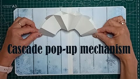 Tutorial: Cascade Pop-Up Mechanism