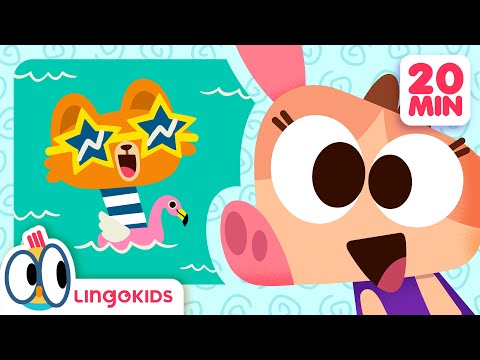 THE SHAPES 🟪🟡🔷+ More Episodes for Kids | Lingokids Podcast