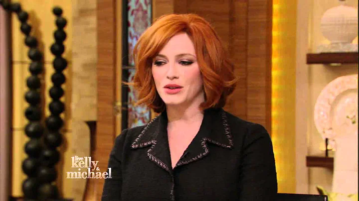 Christina Hendricks - gorgeous - Kelly Ripa show