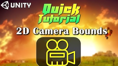 Unity 2d Camera Bounds - bound objects with camera