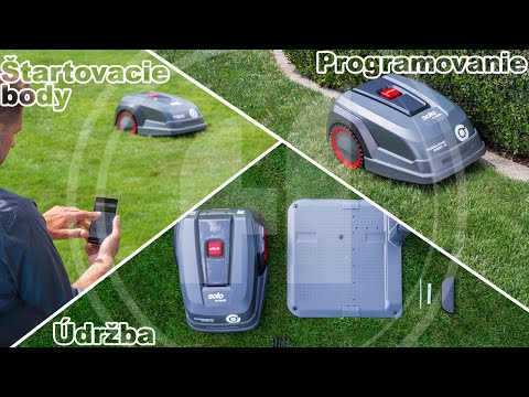 Aku robotická kosačka ROBOLINHO 300 E / do 300 m2