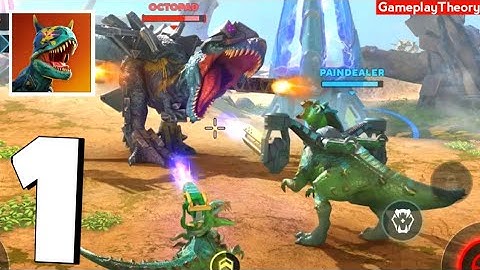 Dino Squad: Dinosaur Shooter Gameplay Walkthrough Part 1 (Android/iOS)