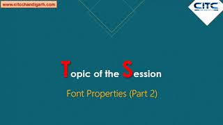 CSS Font Properties - Font-Stretch Video Tutorials