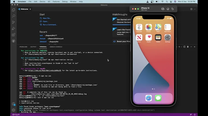 React Native MacBook M1 2021 Fixing  Build Issue with Podfile and Build