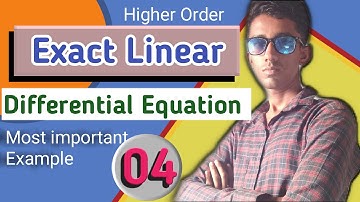 Exact linear differential equations of nth Order l Bsc 2nd Year l Shekhawati university l
