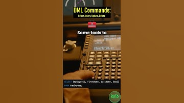 DML Commands  Select, Insert, Update, Delete | #sqlinterview #sql #sqlserver #database #mysql
