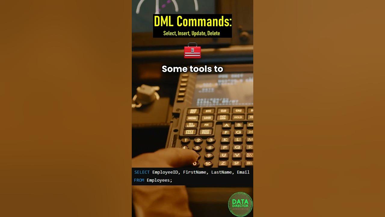 Dml commands select insert update delete sqlinterview sql 