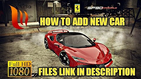 How to ADD New Cars in NFS Most Wanted With Binary Tool Tutorial And Gameplay