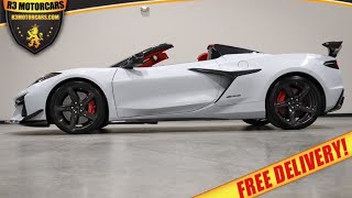 2023 Z06 3LZ Z07 EVERY AVAILABLE CARBON FIBER OPTION FREE ENCLOSED DELIVERY FOR SALE R3MOTORCARS.COM