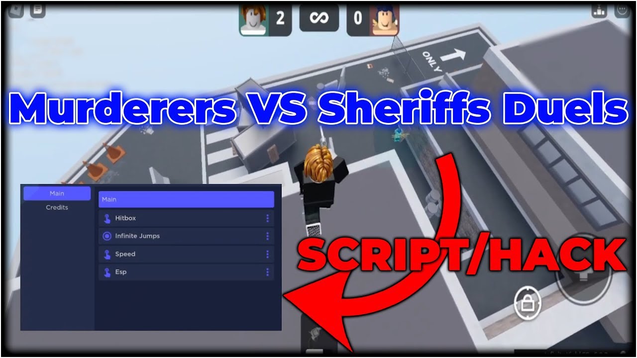 Murderers VS Sheriffs Duels Script GUI / Hack (KILL ALL, HITBOX, AND MORE)  *PASTEBIN* 