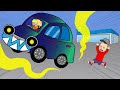 もしももっしーも♪まとめ車がおばけになっちゃった!はたらくくるま(パトカー、消防車、救急車、クレーン車)緊急出動!アニメつーちゃんとボビーくん♪