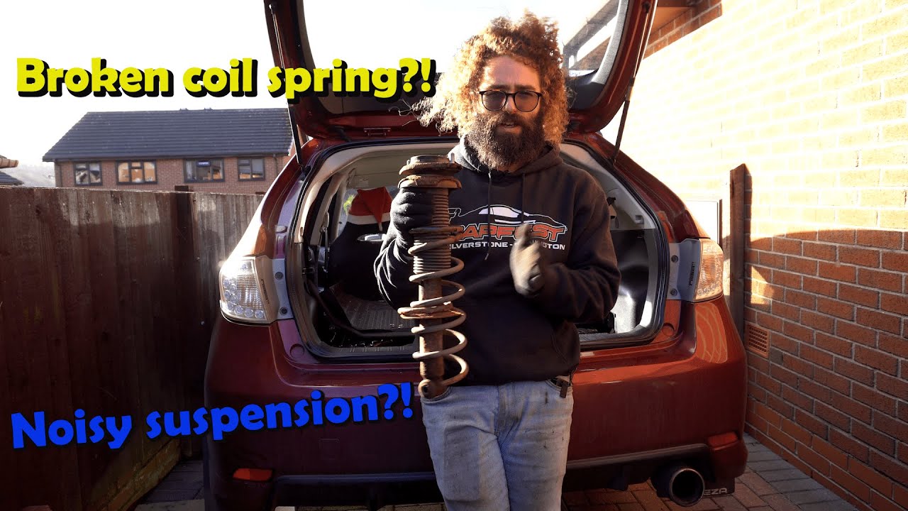 Snapped coil spring..?! Broken suspension..? 🤔 YouTube