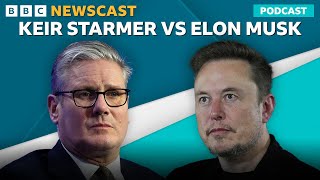 The UK prime minister responds to Elon Musk's X onslaught | BBC Newscast