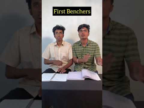 Agree??First Bencher And Last Benchers #imsubu #shorts