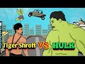 Tiger shroff vs hulk  the smash begins  part1  2d animation    nikolandnb