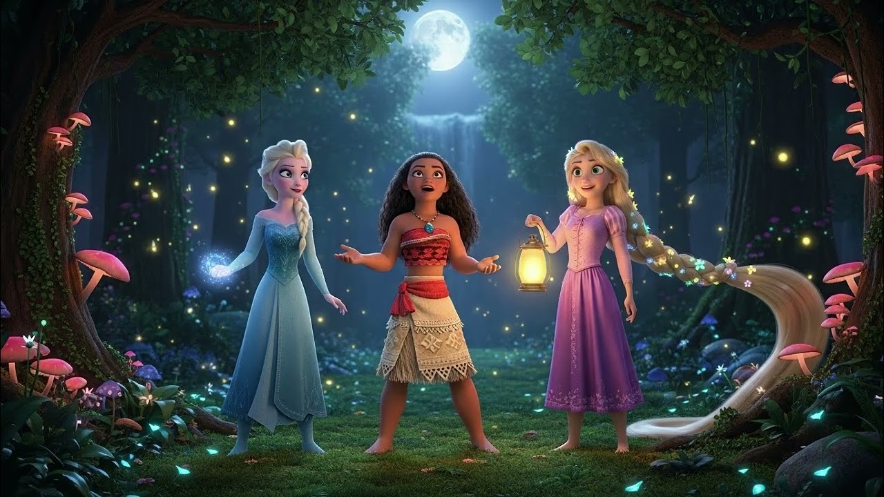 Happy Friendship Song ❄️🌊🌸 | Elsa Moana Rapunzel Nursery