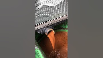 Flushing out old rusty coolant! #automobile #cars #mechanic #bmw #automobile #radiator