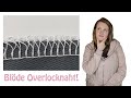 Overlocknaht zu breit| Was tun? | Overlocktipps