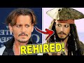 Johnny Depp REHIRED For Pirates Of The Caribbean Role After Disney Defends Him In Court!?