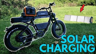 Can you Charge an eBike with Solar Power?