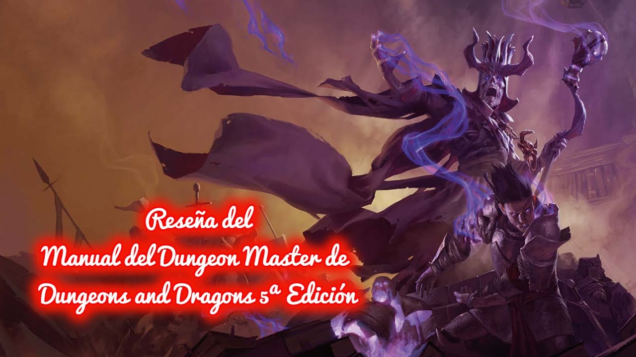 Dungeons and Dragons 5ª Edición: Manual del Dungeon Master - YouTube