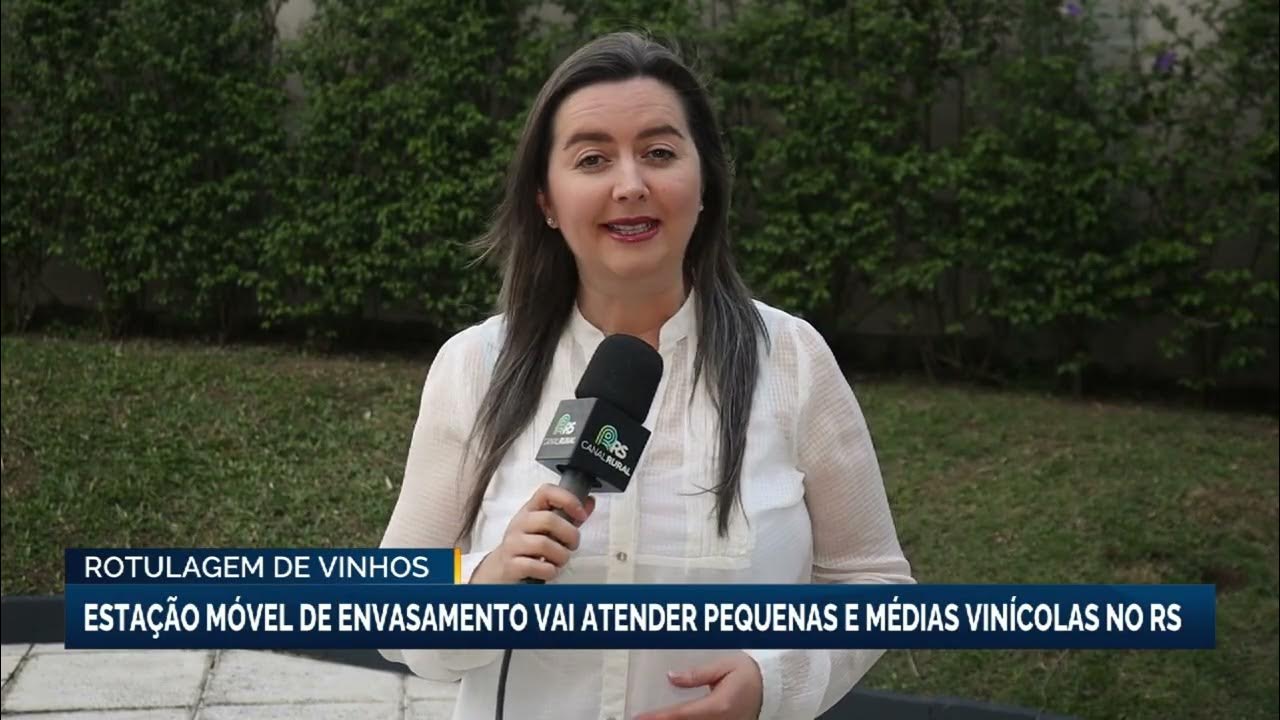 Estação móvel de envasamento vinho ajuda pequenos produtores do Rio Grande do Sul