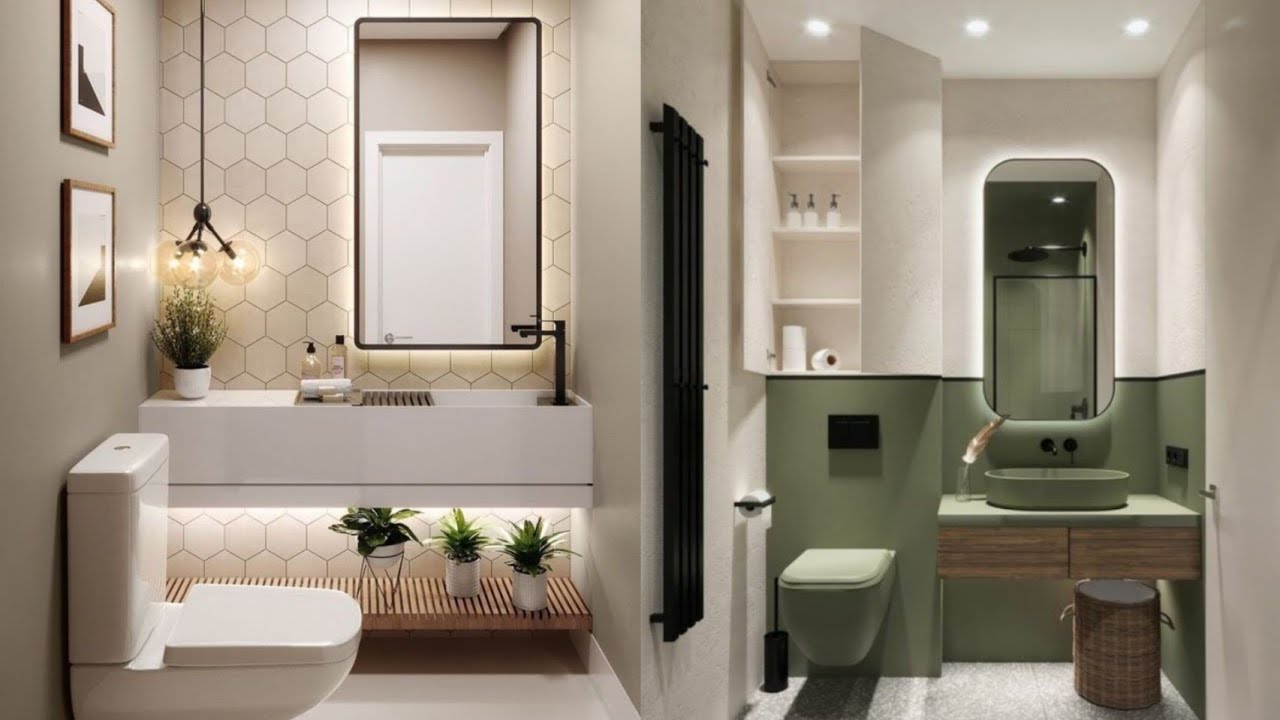 New 100 Bathroom Wall Tiles And Flooring Design Ideas 2025 | Home Interior Decor Designs