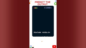 Predict the output #c #c++ #coding #codies #viralvideo #growth #trendingshorts #shorts
