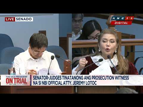 Minamanmanan na si VP?: Sen. Marcos questions dates of NBI subpoena, affidavit in grave threats case