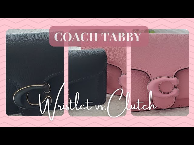 COACH TABBY WRISTLET REVIEW VS TABBY CHAIN CLUTCH ❗❗❗NEW at Coach? Coach  Addicts Coach Handbags 