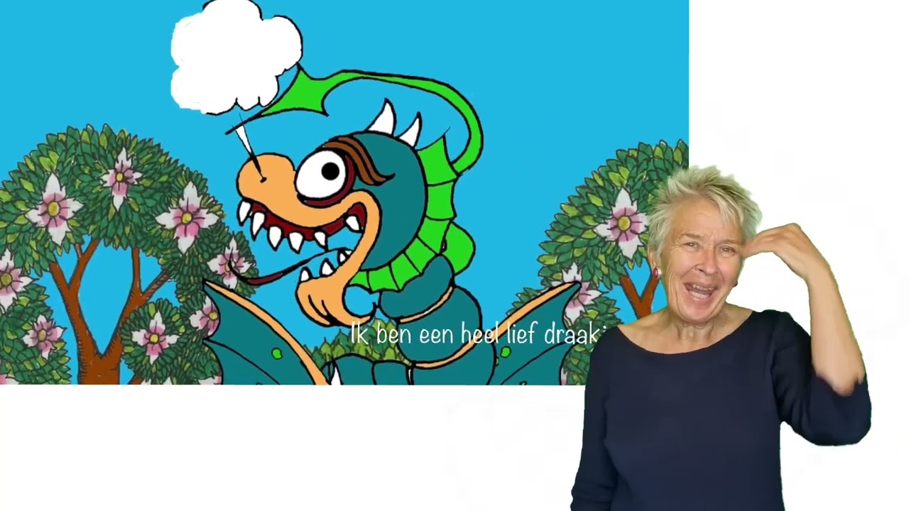 De prinses, de ridder en de draak - Zingen met gebaren (© Zingverhalen - Monique Harteveld)