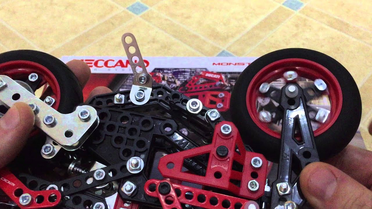 meccano ducati motorcycle