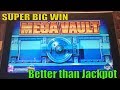 ★SUPER BIG WIN☆Better than A Jackpot ! MEGA VAULT Slot ...