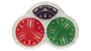 Nusakan - Intersecting circles puzzle