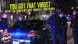 5 Cops Make Unnecessary Traffic Stop Amidst Pandemic | Gang Unit