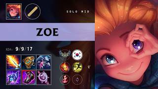 Zoe Mid vs Lissandra (LNG BuLLDoG) - KR Challenger Patch 26.13